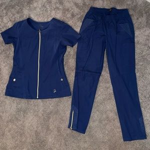 Jaanuu scrub set size small